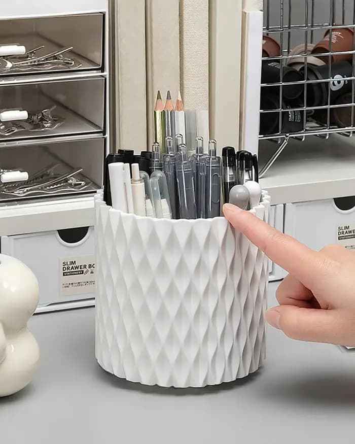 Boîte de rangement de bureau