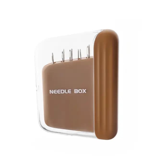Nouvelle boîte à couture magnétique de luxe crème vent ménage de haute qualité maison