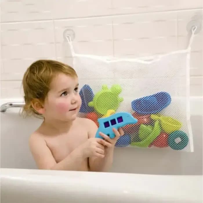 Filet de rangement pour jouets de bain pour enfants