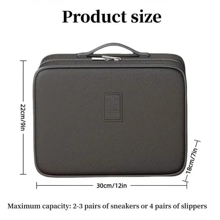 Sac à chaussures de voyage multicouche amélioré