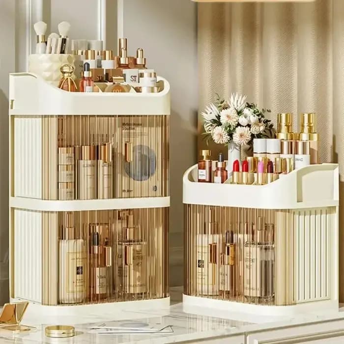 Boîte de rangement de maquillage de grande capacité