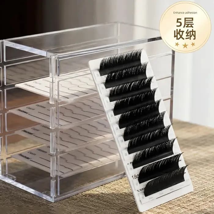 Boîte de rangement pour cils