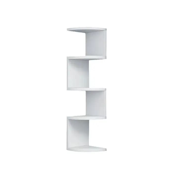 Étagère murale élégante au design moderne, gain de place pour livres et décoration dans la chambre ou le bureau
