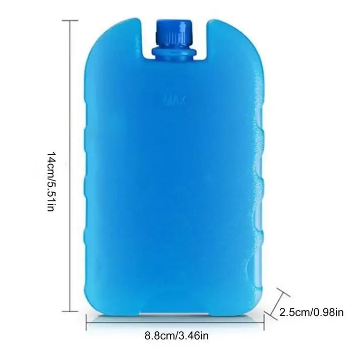 Bloc réfrigérant réutilisable en gel pour congélateur