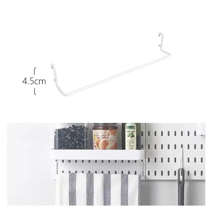 Étagère murale perforée, kit de panneaux perforés DIY, panneau à trous pour panneaux muraux, décorat