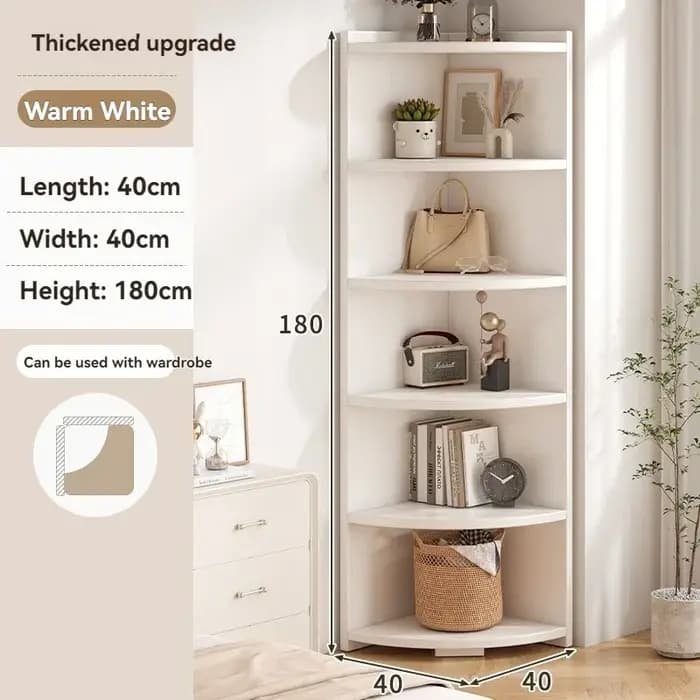 Meuble de rangement d'angle pour la maison