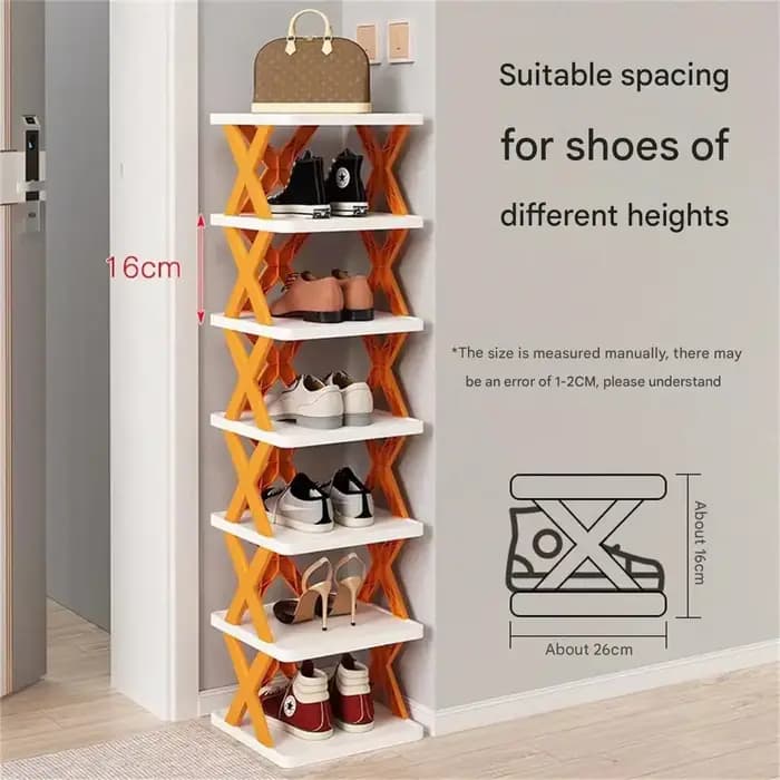 Bricolage simple étagère à chaussures maison gain de place stockage petit