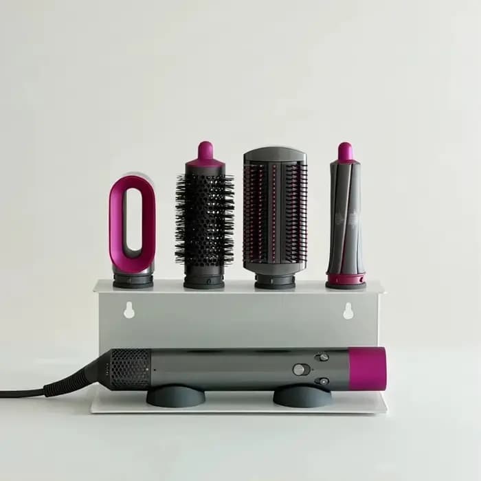 Support de rangement pour sèche-cheveux Non perforé