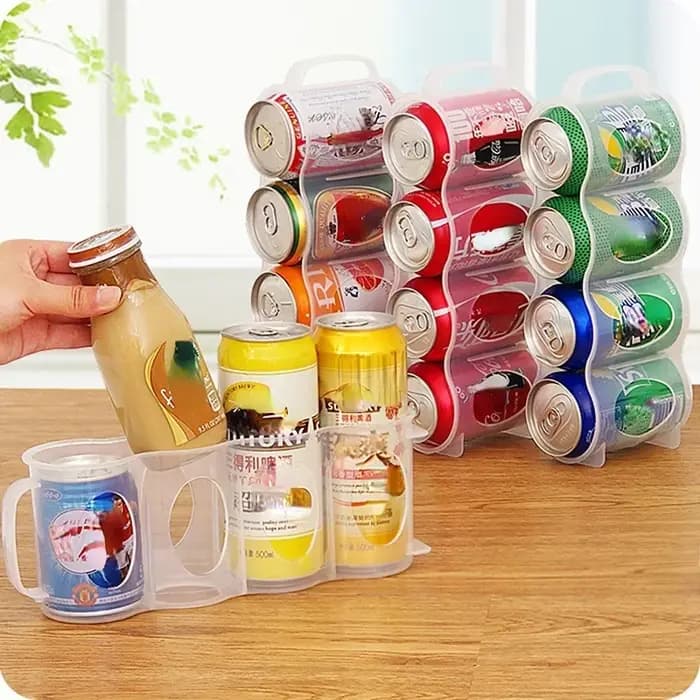 Boîte de rangement pour canettes de bière et de soda