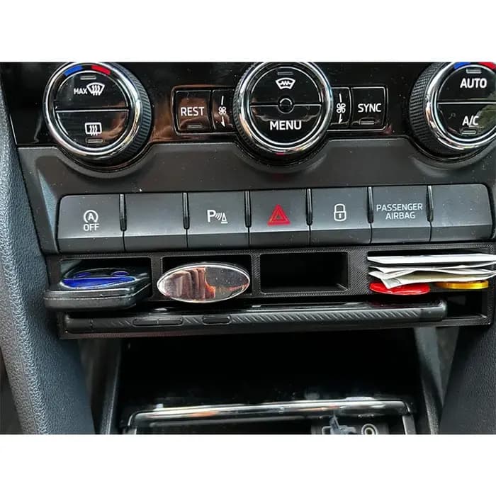 Compartiment de rangement pour console centrale de voiture en ABS