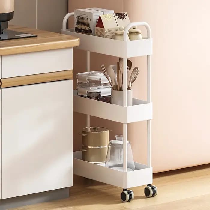 Étagère de rangement en métal et acier au carbone Ultra-étroit