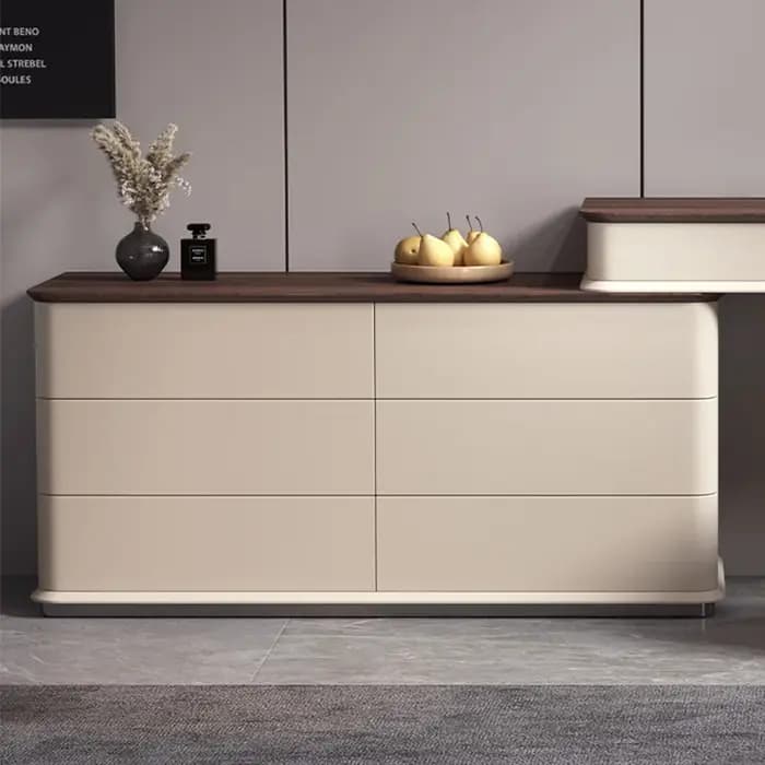 Commode en bois massif LH