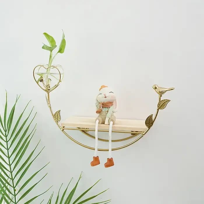 Étagère murale flottante pour plantes en pot