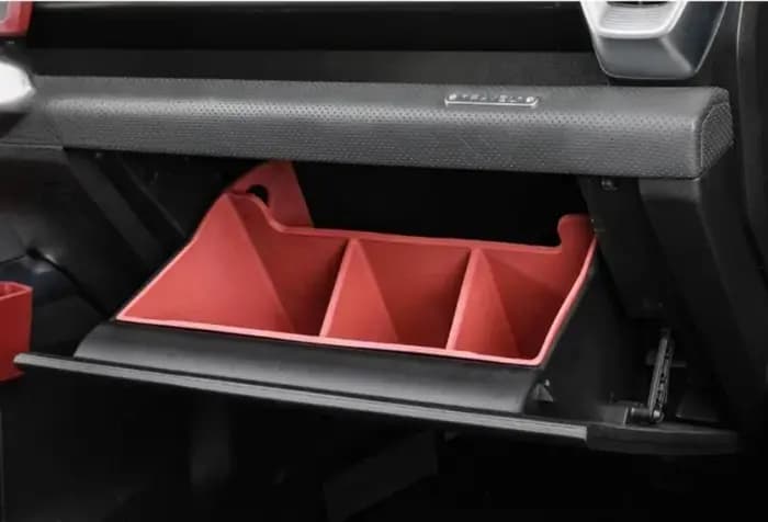 Boîte de rangement pour copilote de voiture