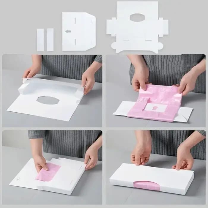 Boîte de rangement de sacs en plastique de haute qualité