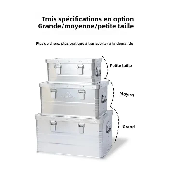 MOUNTAINHIKER 20L 30L 48L 50L 80L 96L Boîte de grande capacité pour le camping