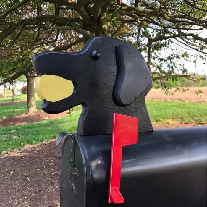 Boîte aux lettres de jardin en forme d'animal