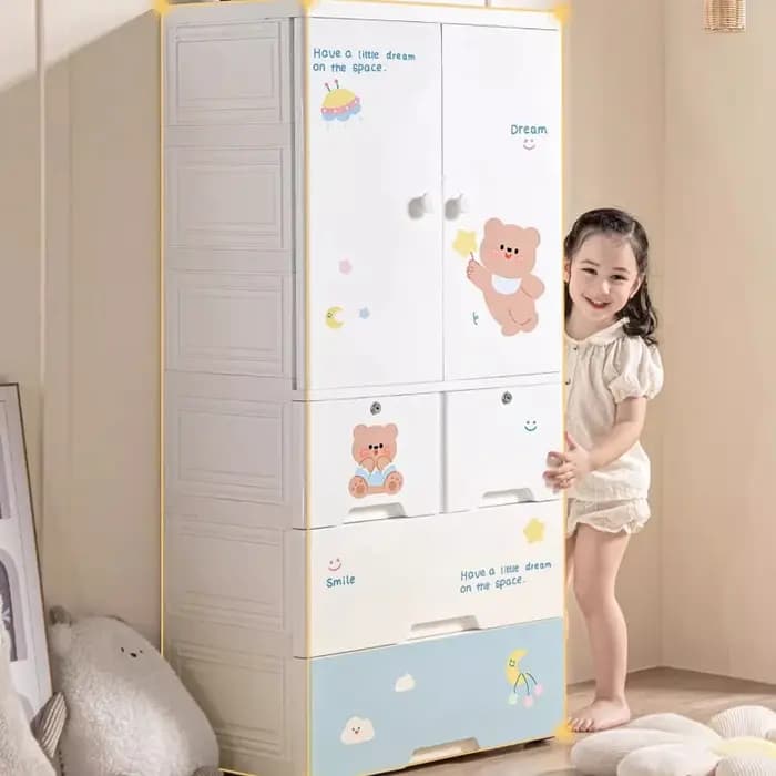 Pantalon détachable armoire moderne tiroir pliable chambre