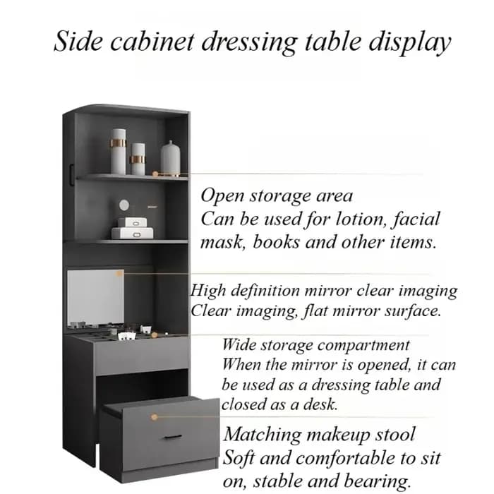 Armoire de rangement minimaliste nordique sur pied pour adultes