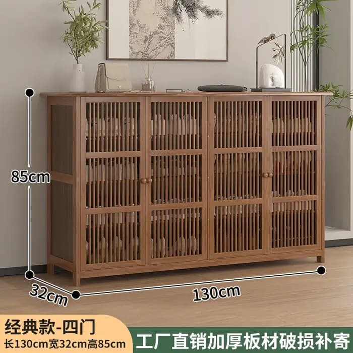 Meuble à chaussures grande capacité pour entrée de maison