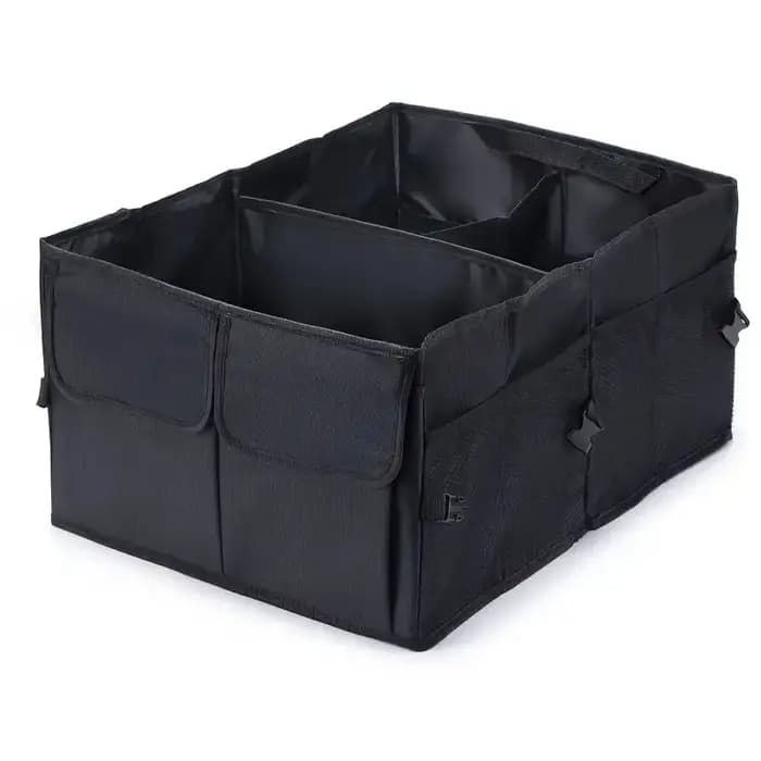 Boîte de rangement de voiture pliable multifonctionnelle, grande boîte de chargement portable pour v