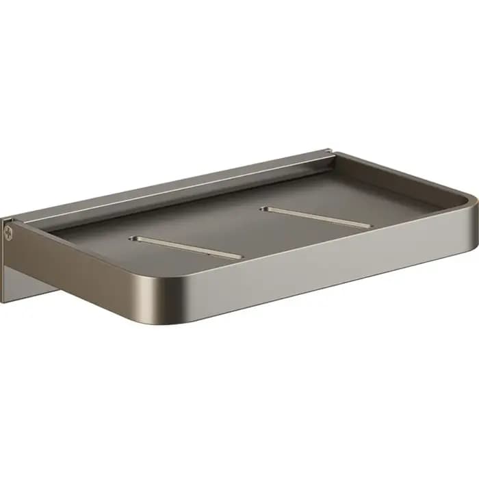 Étagère de salle de bain pliable sans perforation, épaissie, murale, pour lavabo et toilettes