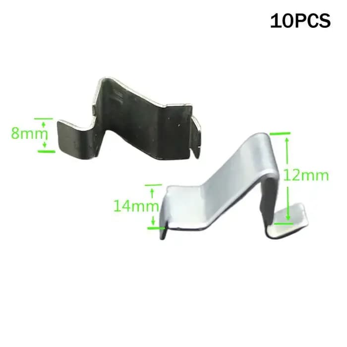 Clips d'étagère d'armoire en métal robuste