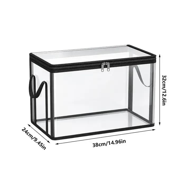 Boîte de rangement pour livres, grande capacité, avec poignées et couvercles, bacs de rangement empilables, boîte pour vêtements, jouets, collations, literie, vêtements, maison, chambre à coucher