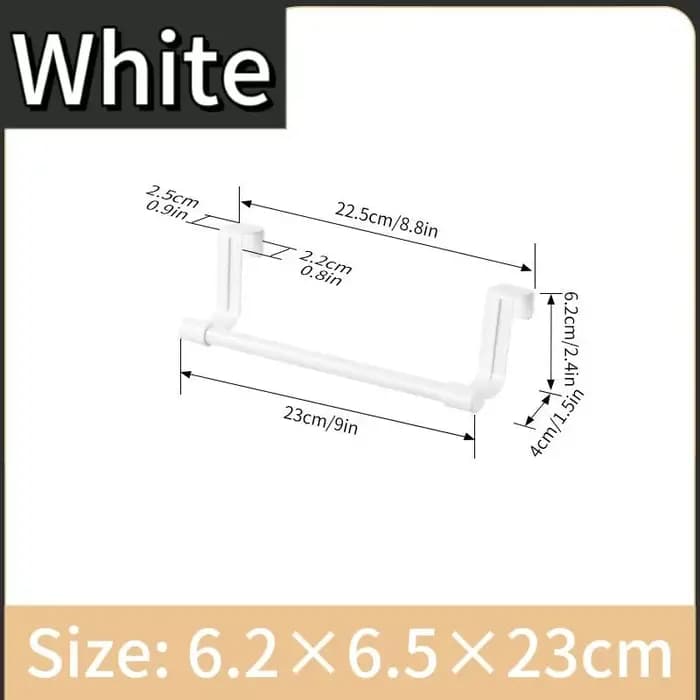 1/2 pièces armoire de cuisine murale porte-serviettes-un support en tissu peu encombrant adapté aux maisons et aux