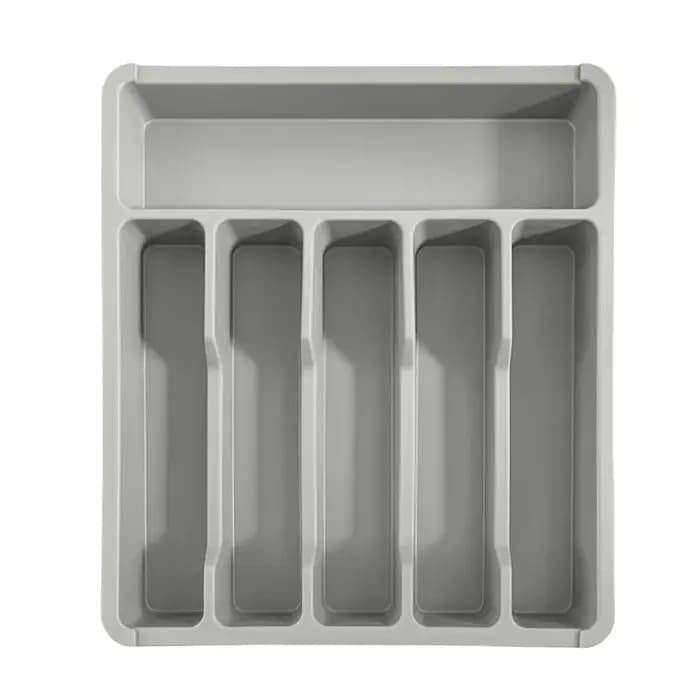 Plateau organisateur de tiroir 35x31cm, pour tiroir de cuisine, porte-couverts extensible, séparateu