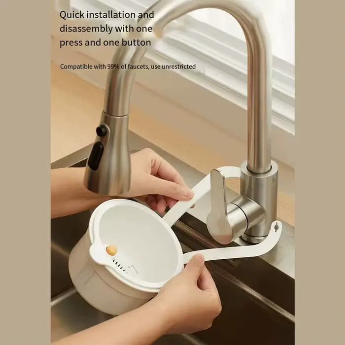 Panier de crépine suspendu pour évier de cuisine créatif