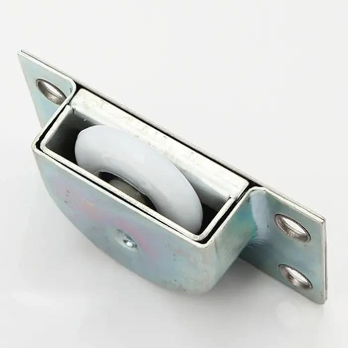 1 ensemble de rouleaux de porte coulissante en acier inoxydable
