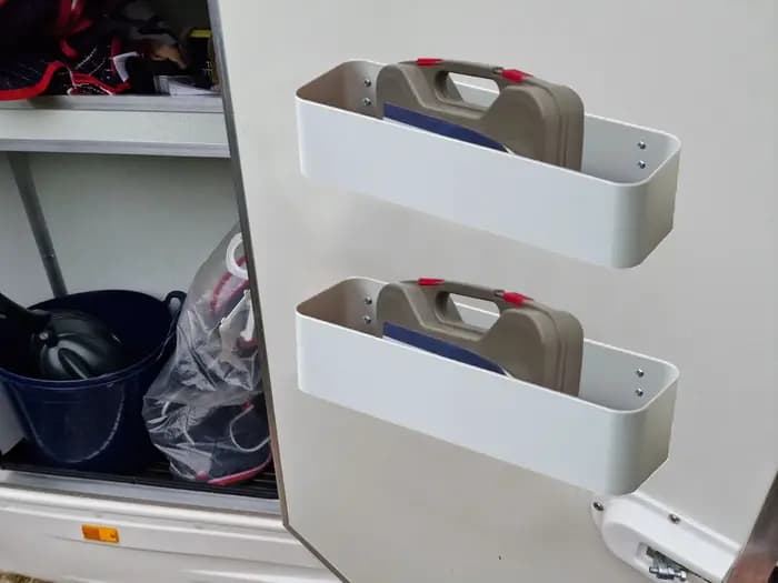 Lot de 2 boîtes de rangement universelles pour fourgonnette