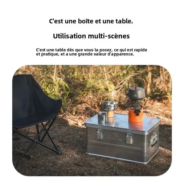 MOUNTAINHIKER 20L 30L 48L 50L 80L 96L Boîte de grande capacité pour le camping