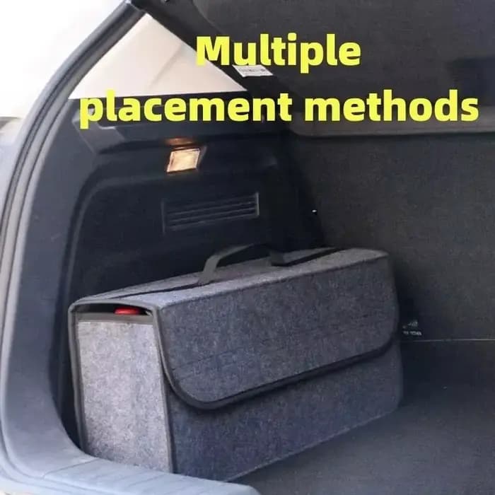 Organisateur de coffre de voiture en feutre souple