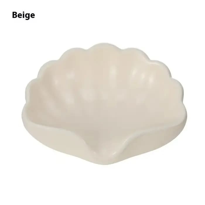 ♥ ♥ ♥ Boîte à savon en coquillage, boîte de Drainage de savon de salle de bains, porte-savon de luxe