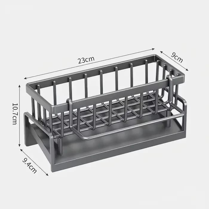 Étagère de rangement d'épices de cuisine avec égouttoir