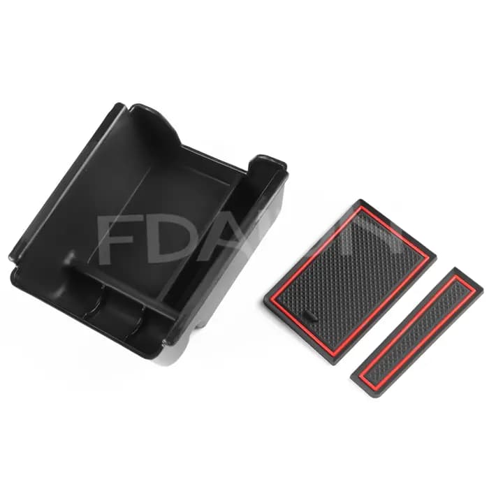 Pour Dacia Duster 3 2024 2025 2026 Console centrale de voiture accoudoir boîte de rangement organisateur Auto