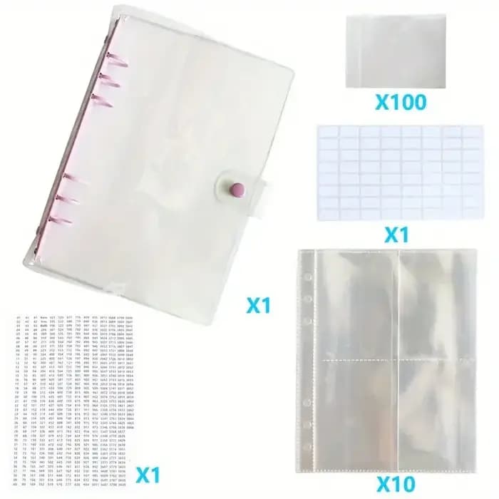 Ensemble de rangement pour peinture diamant avec cadre en métal