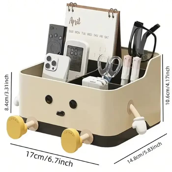 Boîte de rangement multifonctionnelle pour bureau