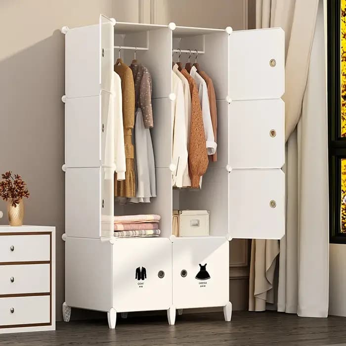 Chambre enfants armoire détachable stockage esthétique pliant garde-robe petit Portable Guarda Roupas Portatil E Dobravel meubles