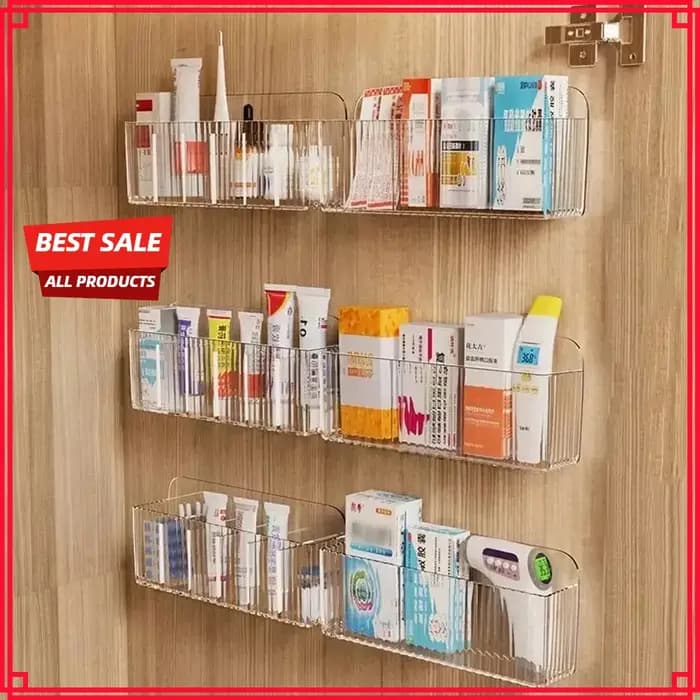 1 pièce - Boîte de rangement murale multifonctionnelle - adaptée au stockage des médicaments quotidiens