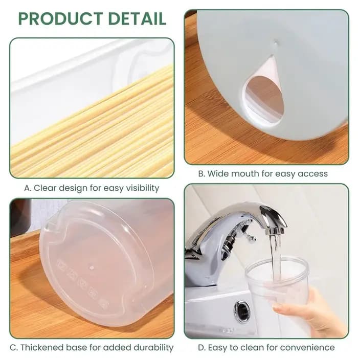 Boîte scellée pour nouilles