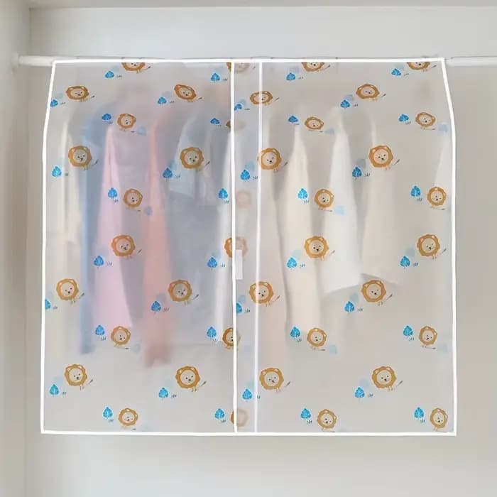 Housse anti-poussière pour vêtements ménagers