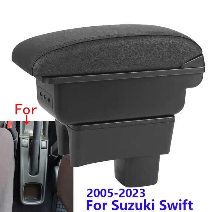 Boîte d'accoudoir de voiture pour Suzuki Swift
