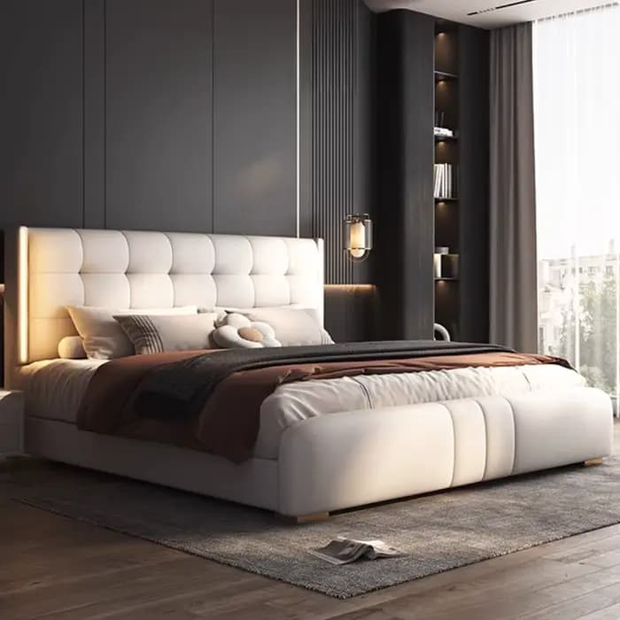 Rangement Unique lits King Size esthétique européen enfant dormir maison lits filles hôtel minimalis