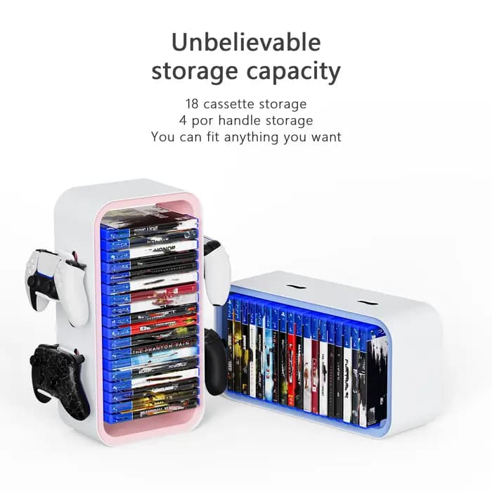 Tour de rangement pour jeux - Organisateur universel