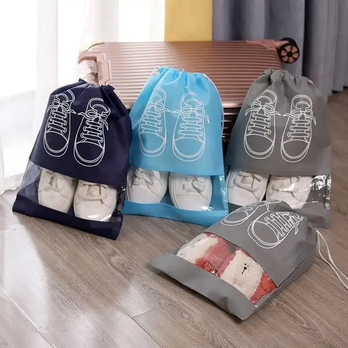 Sac de rangement pour chaussures en tissu non tissé épaissi