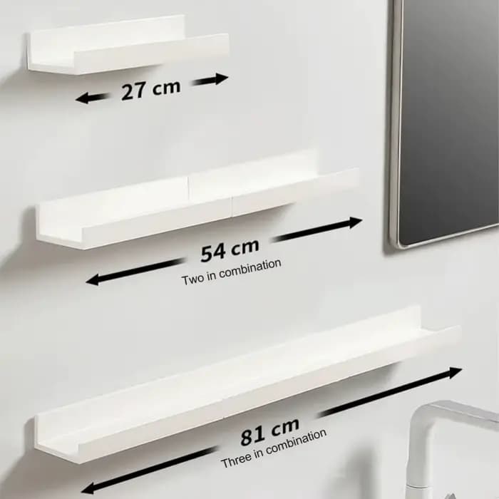 Étagère murale multifonction pour salle de bain