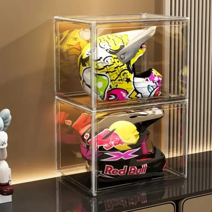 Boîte de Rangement Transparente pour Animaux de Compagnie